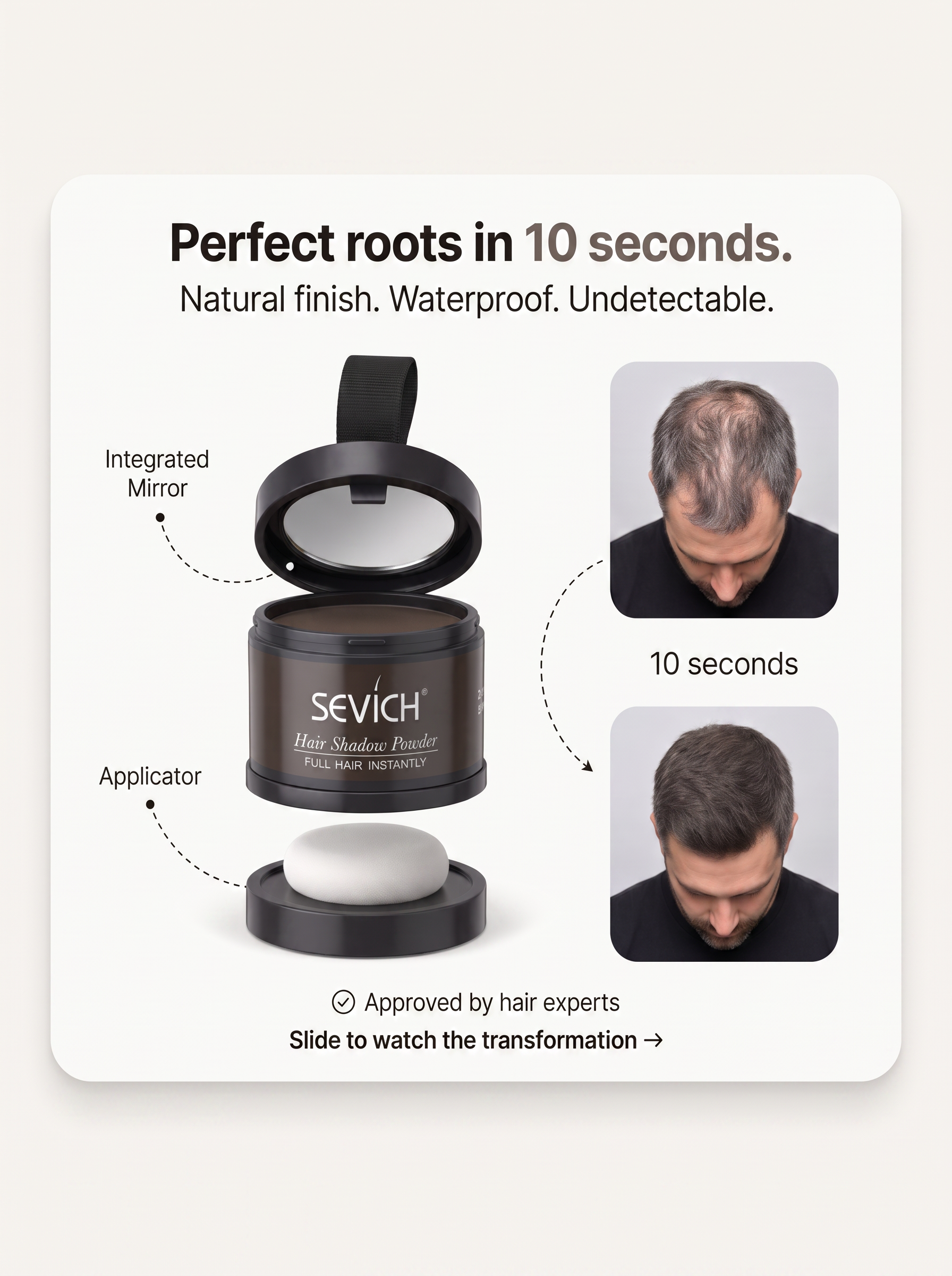Perfect Hairline In 10 Seconds